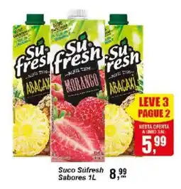 Negreiros Suco Sufresh Sabores oferta