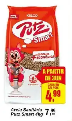 Negreiros Areia Sanitária Putz Smart oferta