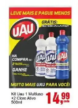 Negreiros Kit Uau 1 Multiuso +2 Clore Ativo oferta