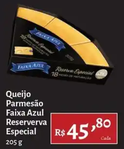 Novo Atacarejo Queijo Parmesão Faixa Azul Reserverva Especial oferta
