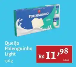 Novo Atacarejo Queijo Polenguinho Light oferta