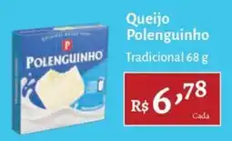 Novo Atacarejo Queijo polenguinho tradicional oferta