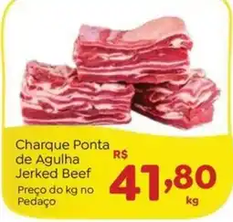 Novo Atacarejo Charque Ponta de Agulha Jerked Beef oferta