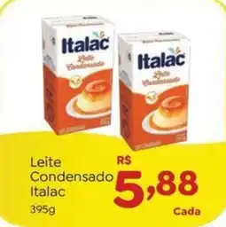 Novo Atacarejo Leite Condensado Italac oferta
