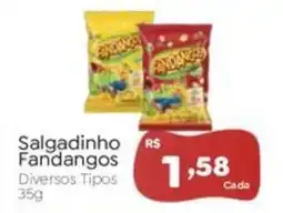Novo Atacarejo Salgadinho Fandangos oferta