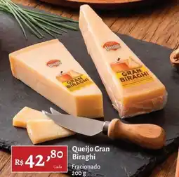 Novo Atacarejo Queijo gran biraghi oferta
