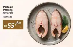 Novo Atacarejo Posta de Pescada Amarela Resfriada oferta