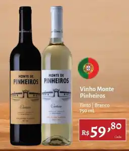 Novo Atacarejo Vinho Monte Pinheiros oferta