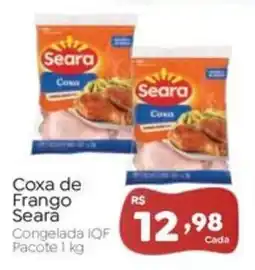 Novo Atacarejo Coxa de Frango Seara oferta