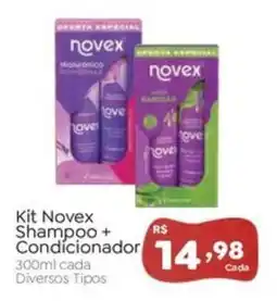 Novo Atacarejo Kit Novex Shampoo + Condicionador oferta
