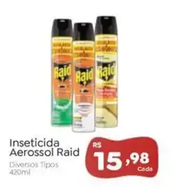 Novo Atacarejo Inseticida Aerossol Raid Diversos Tipos oferta