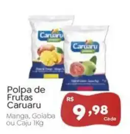 Novo Atacarejo Polpa de Frutas Cararu oferta