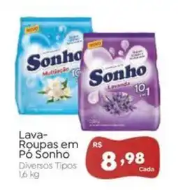 Novo Atacarejo Lava-Roupas em Pó Sonho oferta