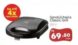 Novo Atacarejo Sanduicheira Classic Grill oferta