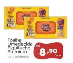 Novo Atacarejo Toalha Umedecida Piquituchu Premium oferta