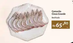 Novo Atacarejo Camarão Cinza Grande oferta