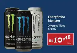 Novo Atacarejo Energético Monster Diversos Tipos oferta