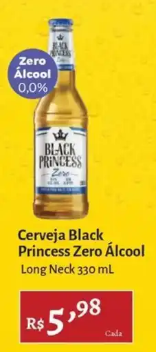 Novo Atacarejo Cerveja Black Princess Zero Álcool oferta