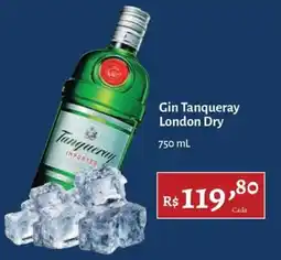 Novo Atacarejo Gin Tanqueray London Dry oferta
