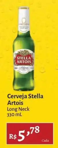 Novo Atacarejo Cerveja Stella Artois Long Neck oferta