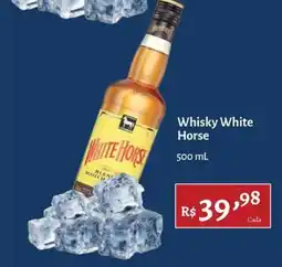 Novo Atacarejo Whisky White Horse oferta