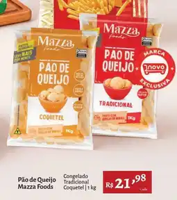 Novo Atacarejo Pão de Queijo Mazza Foods oferta