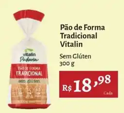 Novo Atacarejo Pão de Forma Tradicional Vitalin oferta