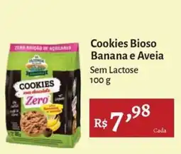 Novo Atacarejo Cookies bioso banana e aveia oferta