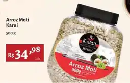 Novo Atacarejo Arroz Moti Karui oferta