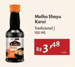 Novo Atacarejo Molho shoyu karui tradicional oferta