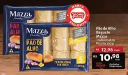 Novo Atacarejo Pão de Alho Baguete Mazza Tradicional ou Picante oferta