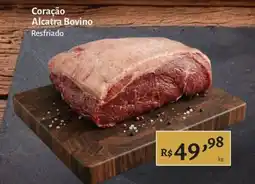 Novo Atacarejo Coração Alcatra Bovino Resfriado oferta