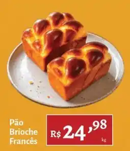 Novo Atacarejo Pão Brioche Francês oferta