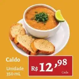 Novo Atacarejo Caldo oferta