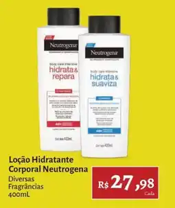 Novo Atacarejo Loção Hidratante Corporal Neutrogena oferta