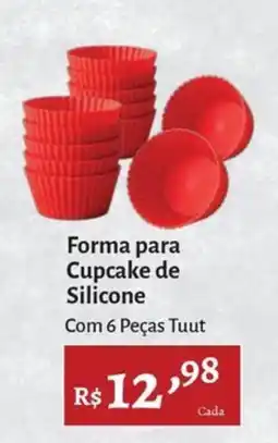 Novo Atacarejo Forma para Cupcake de Silicone oferta