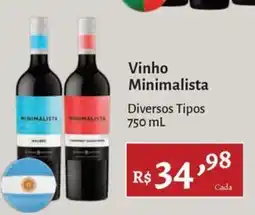 Novo Atacarejo Vinho Minimalista oferta