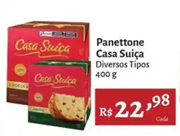 Novo Atacarejo Panettone casa suíça diversos tipos oferta