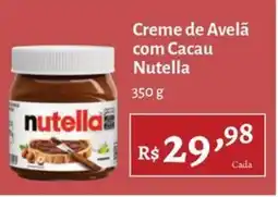 Novo Atacarejo Creme de Avelã com Cacau Nutella oferta