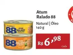 Novo Atacarejo Atum ralado 88 oferta