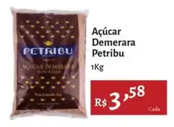 Novo Atacarejo Açúcar Demerara Petribu oferta