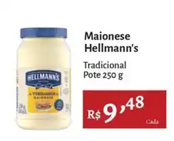 Novo Atacarejo Maionese hellmann's tradicional oferta