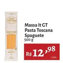 Novo Atacarejo Massa It GT Pasta Toscana Spagueute oferta