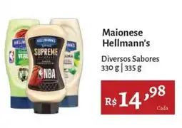 Novo Atacarejo Maionese hellmann's oferta