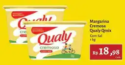 Novo Atacarejo Margarina cremosa qualy qmix com sal oferta