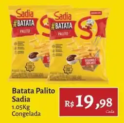 Novo Atacarejo Batata Palito Sadia oferta