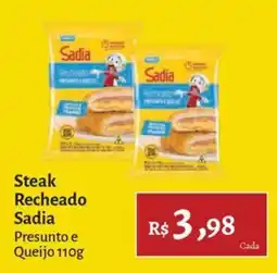 Novo Atacarejo Steak recheado sadia oferta