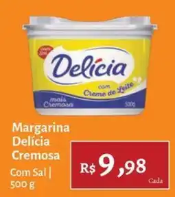 Novo Atacarejo Margarina Delícia Cremosa oferta