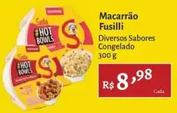 Novo Atacarejo Macarrão Fusillli Diversos Sabores oferta