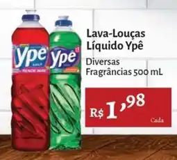 Novo Atacarejo Lava-louças líquido ypê oferta